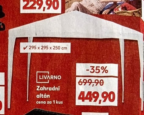 LIVARNO Zahradní altán
