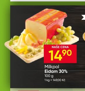 Milkpol Eidam 30%
