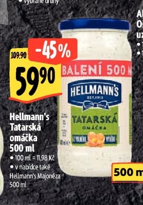 Hellmann's Tatarská omáčka