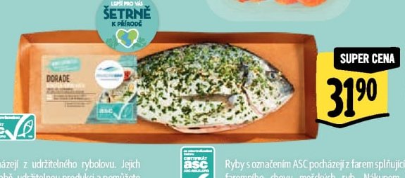 Pražma v česnekovo - bylinkové marinádě