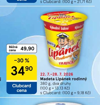 Madeta Lipánek rodinný