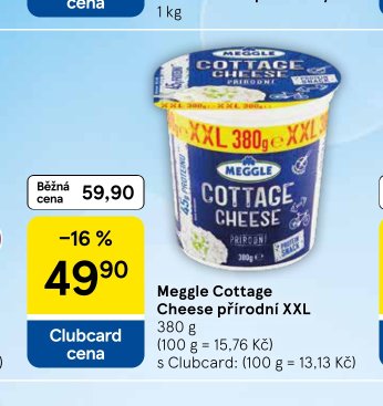 Meggle Cottage Cheese přírodní XXL