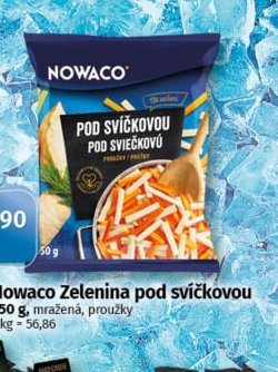 Nowaco Zelenina pod svíčkovou