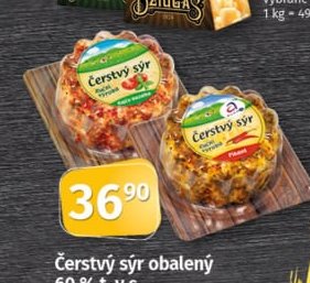 Čerstvý sýr obalený