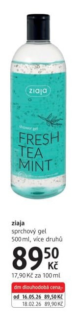 Ziaja sprchový gel 500 ml