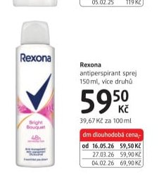 Rexona antiperspirant sprej 150 ml, více druhů