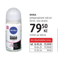NIVEA antiperspirant roll-on 50 ml, více druhů