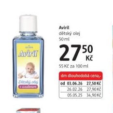 Aviril dětský olej