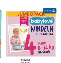 babylove Premium Jumbo Pack pleny
