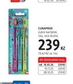 CURAPROX zubní kartáček