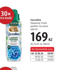 Coccolino Heavenly Fresh parfém na praní