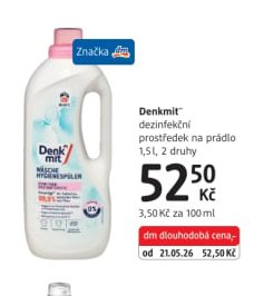 Denkmit dezinfekční prostředek na prádlo