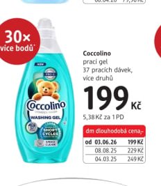 Coccolino prací gel