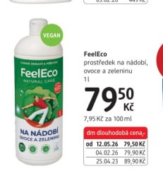 FeelEco prostředek na nádobí