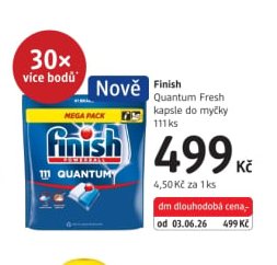 Finish Quantum Fresh kapsle do myčky