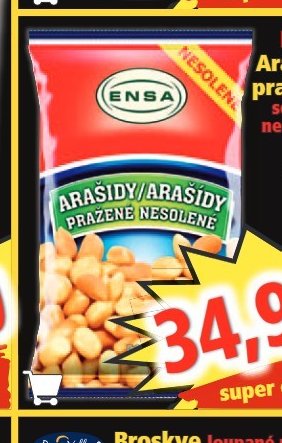 ENSA Arašídy pražené solené