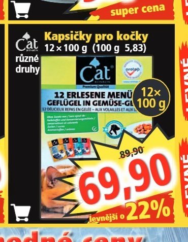Kapsičky pro kočky