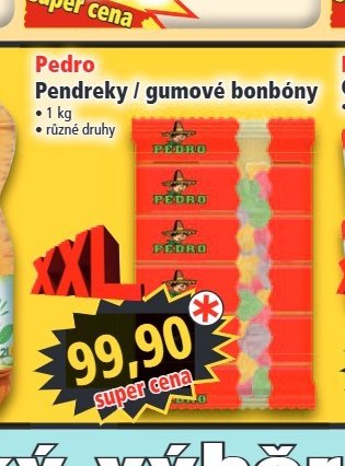 Pedro Pendreky / gumové bonbóny