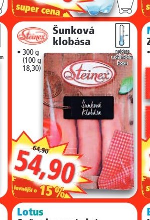Steinex Šunková klobása
