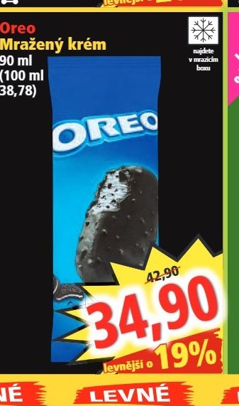 Oreo Mražený krém