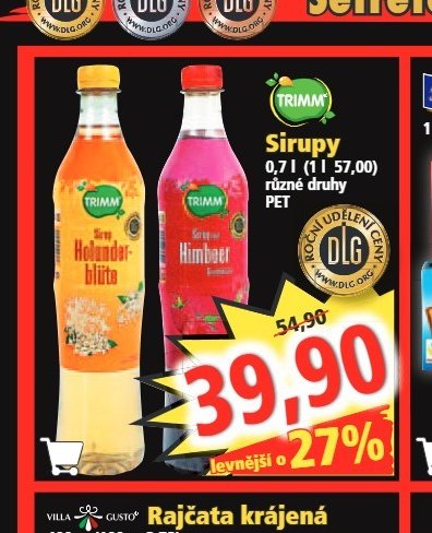 TRIMM Sirupy