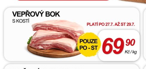 Vepřový bok s kostí