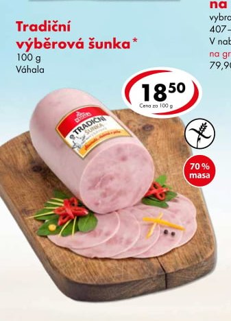 Tradiční výběrová šunka