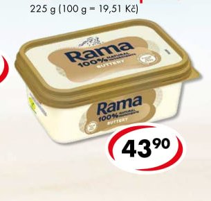 Rama máslová příchuť