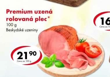 Premium uzená rolovaná plec