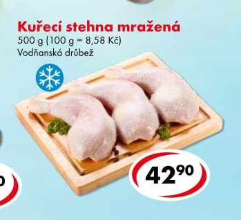 Kuřecí stehna mražená