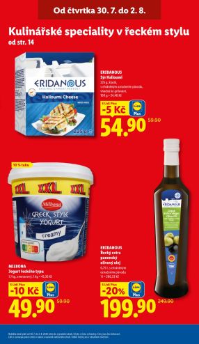 aktuální leták Lidl 30.7.2026-2.8.2026