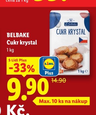 BELBAKE Cukr krystal