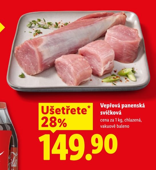 Vepřová panenská svíčková