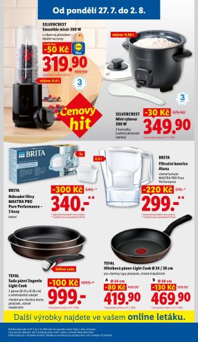 aktuální leták Lidl 27.7.2026-2.8.2026