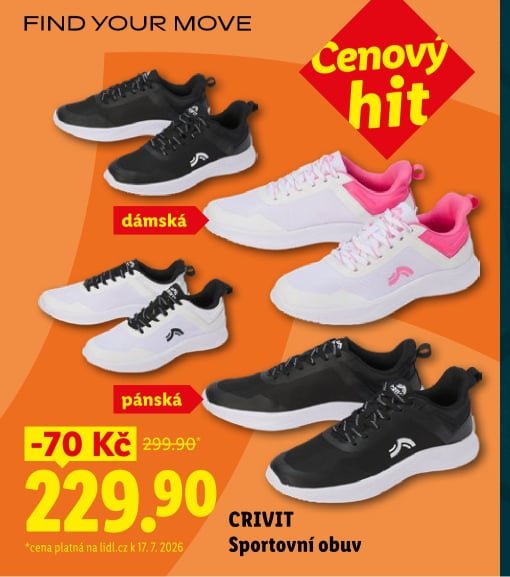 CRIVIT Sportovní obuv