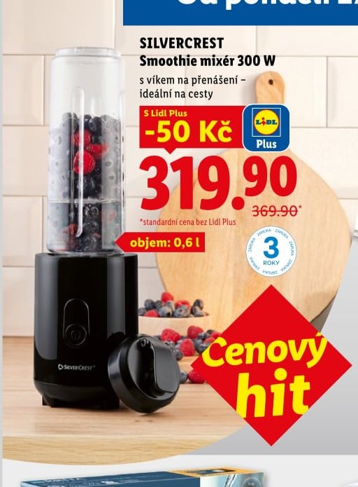 Silvercrest Smoothie mixér 300 W