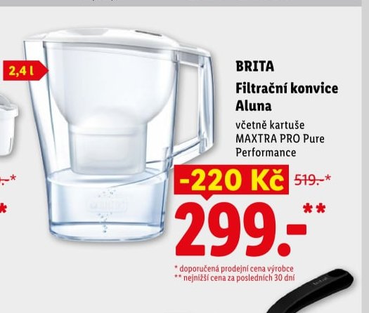 Brita Filtrační konvice Aluna