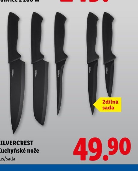 SILVERCREST Kuchyňské nože kus/sada