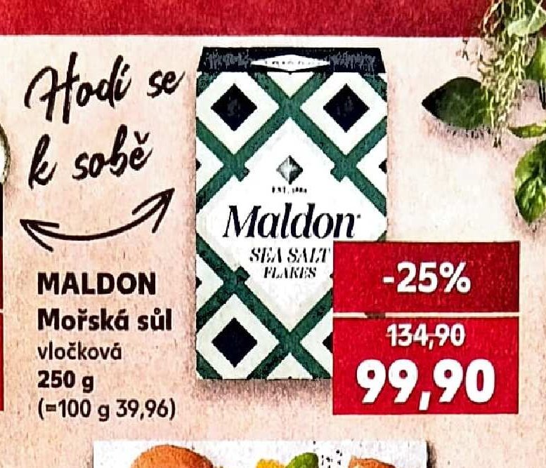 Maldon Mořská sůl vločková