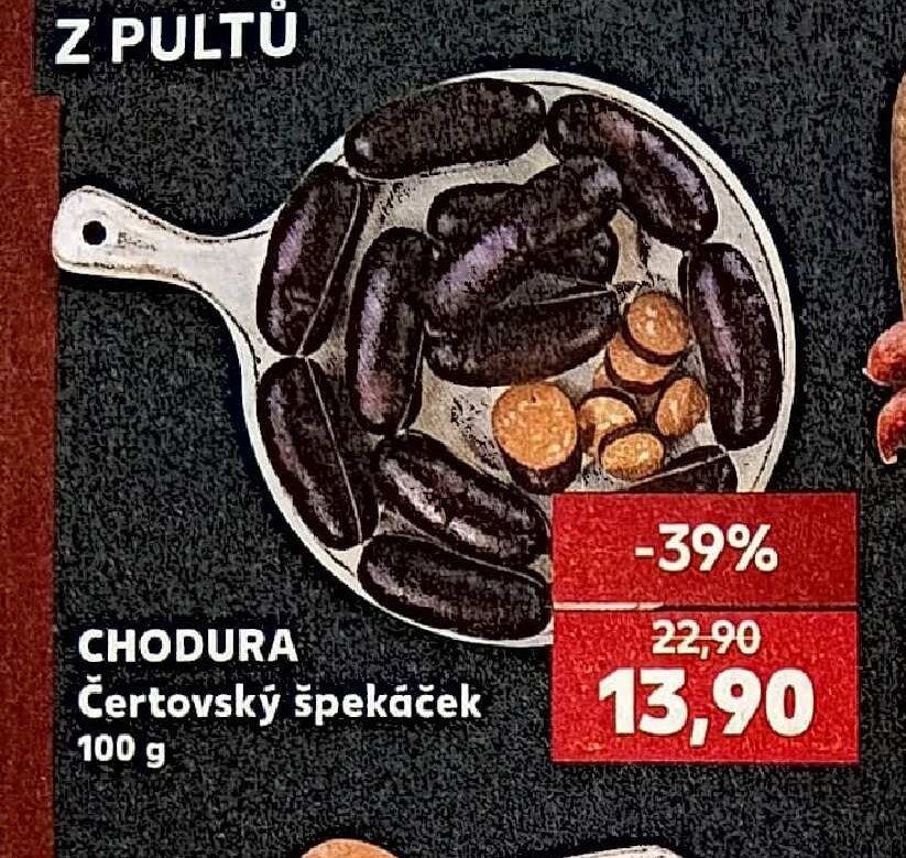 CHODURA Čertovský špekáček
