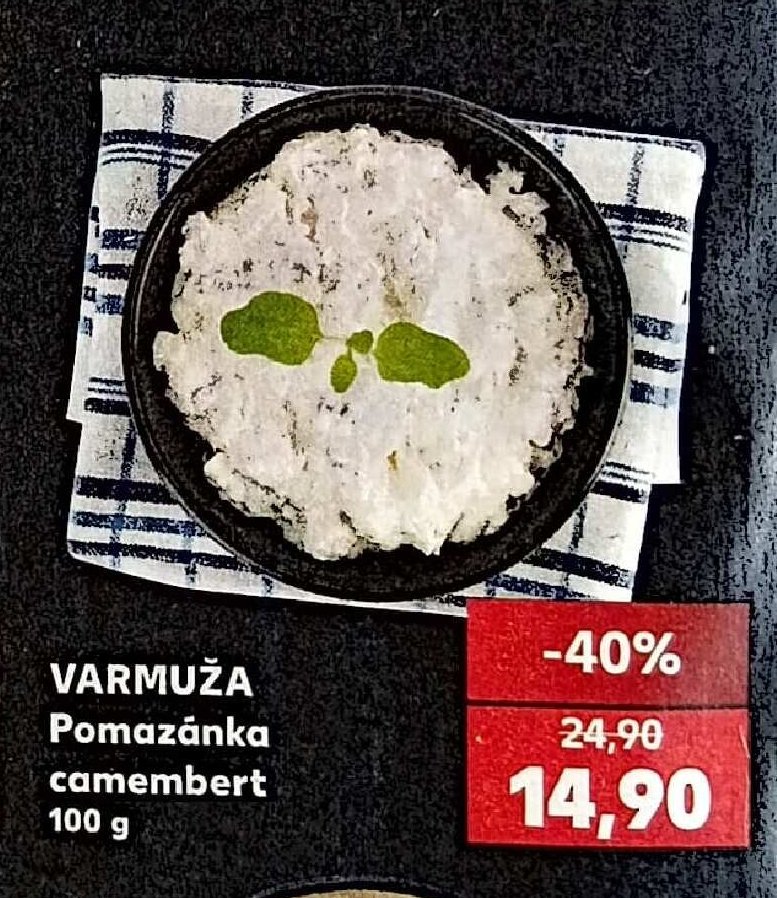 VARMUŽA Pomazánka camembert