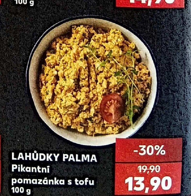 LAHŮDKY PALMA Pikantní pomazánka s tofu