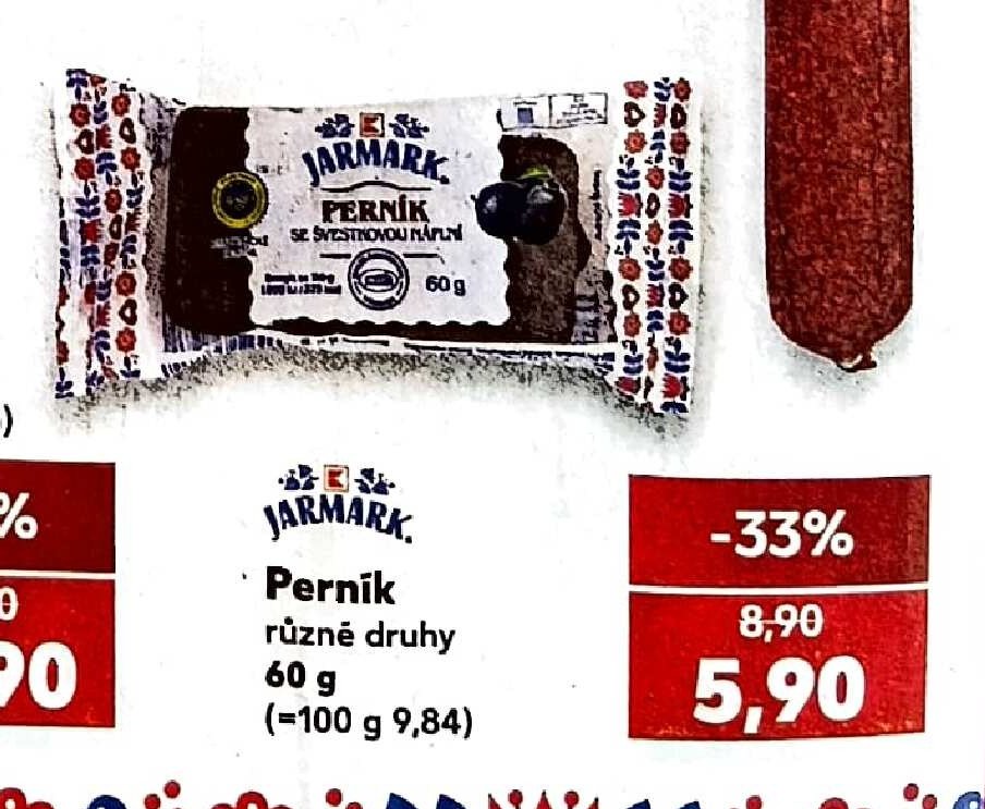 Jarmark Perník různé druhy 60 g