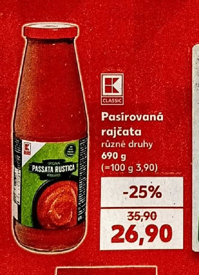 Pasírovaná rajčata