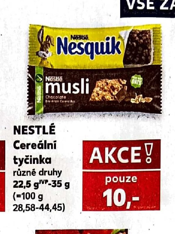 Nestlé Cereální tyčinka