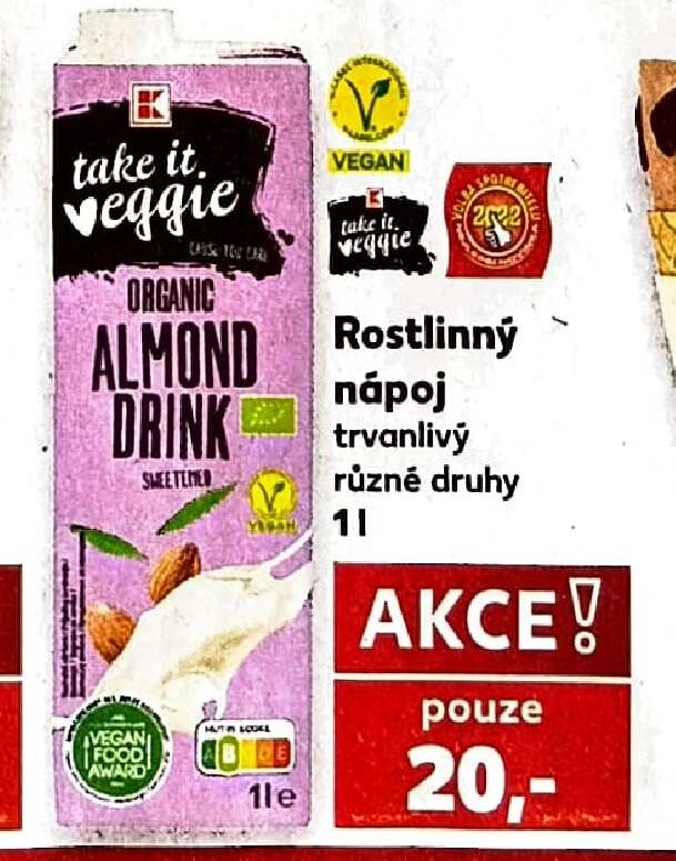 Take it veggie Rostlinný nápoj trvanlivý