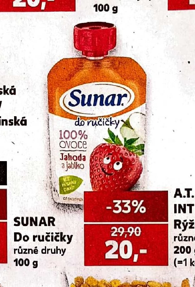 SUNAR Do ručičky různé druhy 100 g