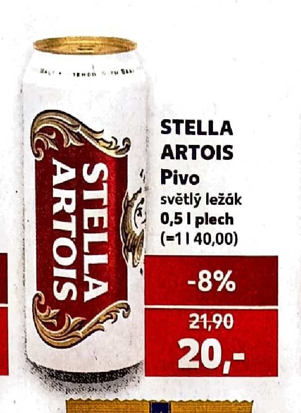 Stella Artois pivo