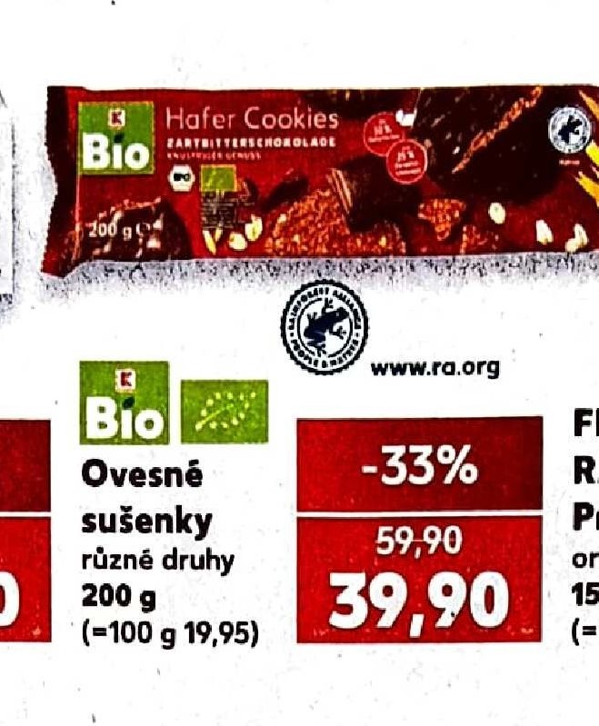 Bio Ovesné sušenky