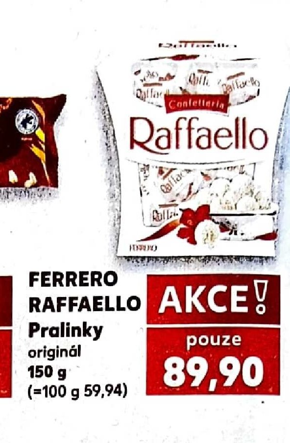 Ferrero Raffaello pralinky